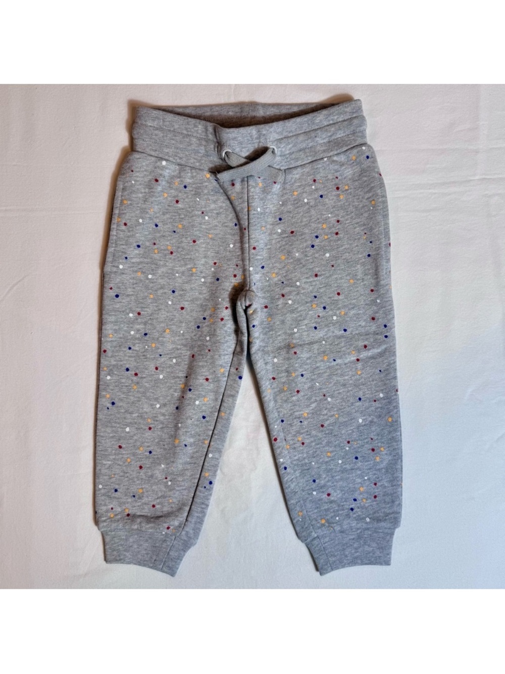 New Stella McCartney Kids Drawstring Sweatpants Boys 24M Girls Multicolor Dots